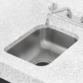 Regency 10x14x5 20 Gauge Stainless Steel 1-Compartment Undermount Sink